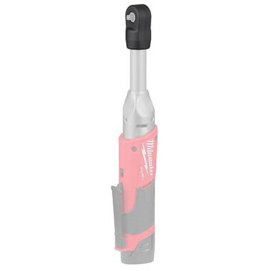 Milwaukee M12 FUEL 1/4 in. Extended Reach Ratchet Rubber Boot