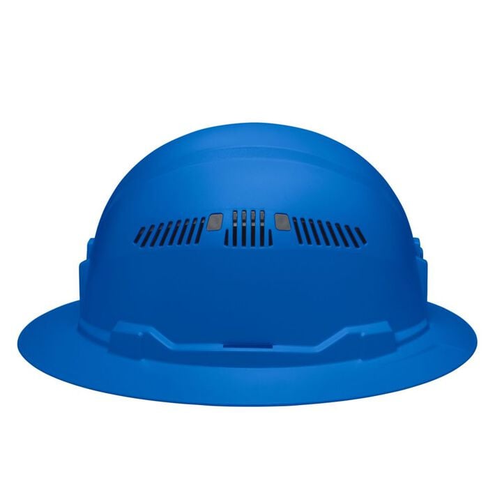 Klein Tools Full Brim Style Vented Hard Hat Blue, large image number 8