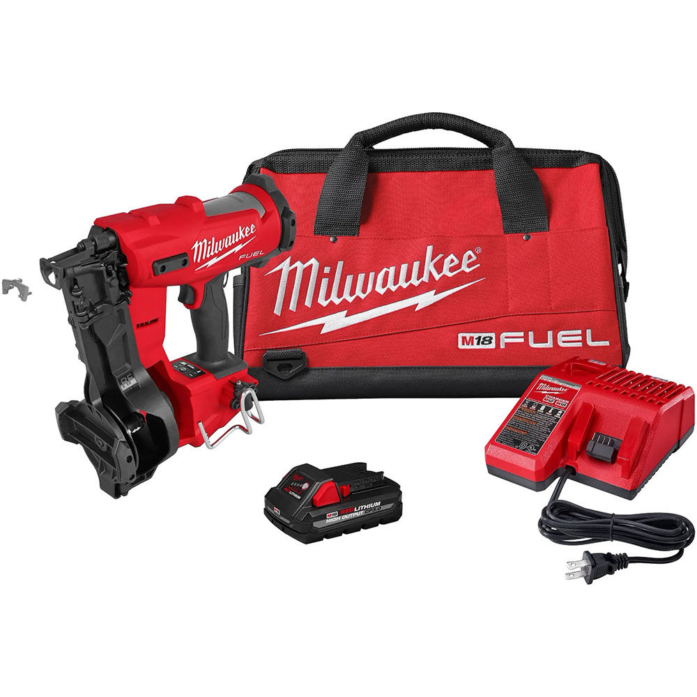 Milwaukee M18 Fuel Coil Roofing Nailer Kit 2909 21 Sansujyuku sansujyuku.com