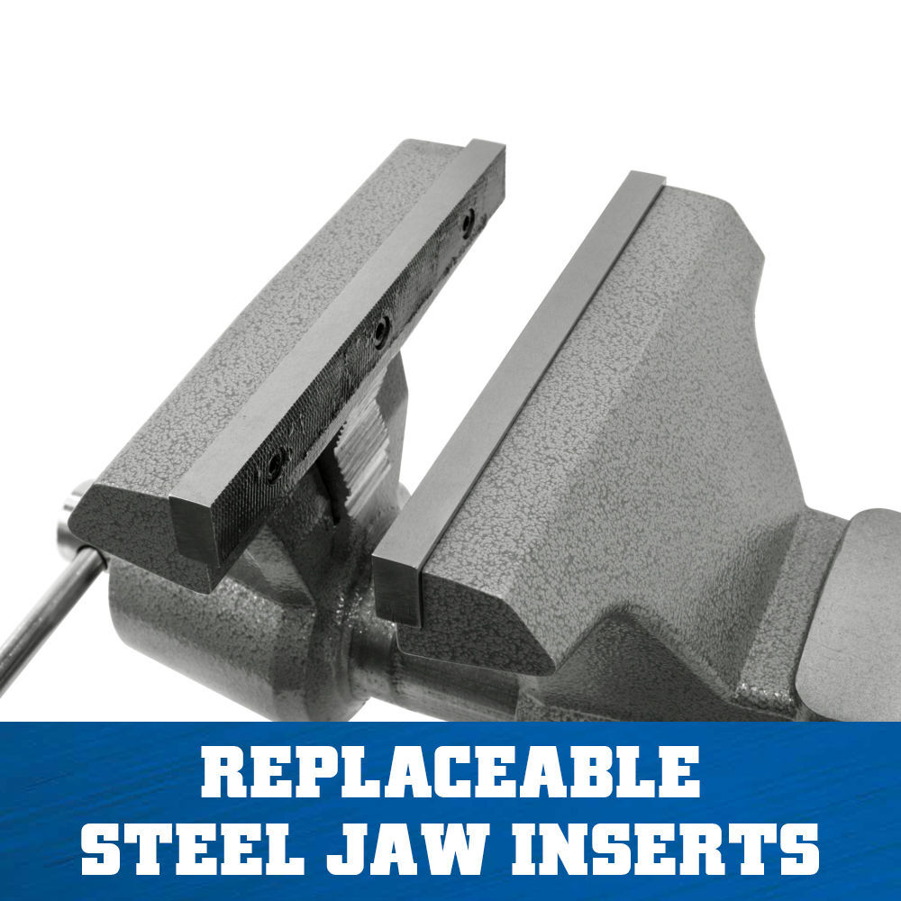 Wilton Mechanics Pro Vise 10 Jaw Width 12in Jaw Opening 360 Swivel Base, large image number 4