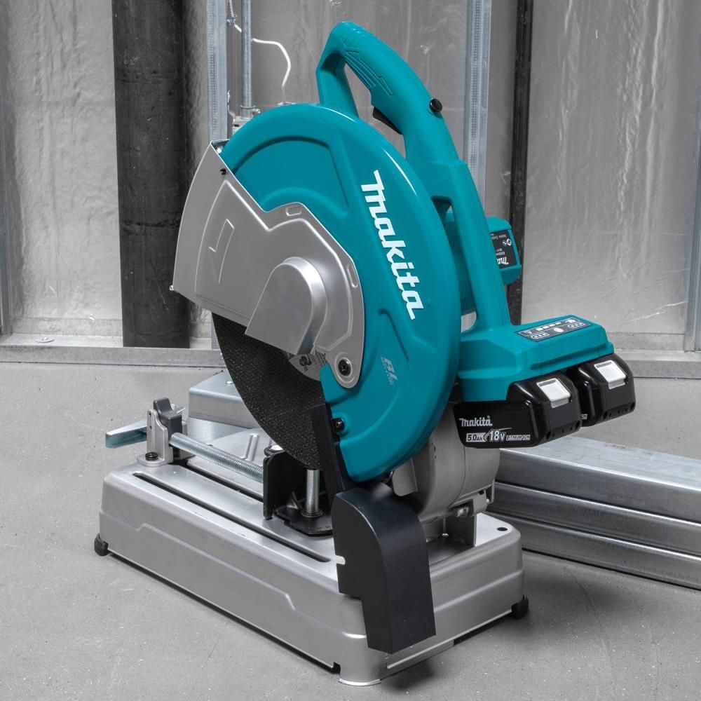 Makita Promotional 18V X2 LXT Lithium-Ion (36V) Brushless Cordless 14in Cut-Off Saw Kit (5.0Ah), large image number 6