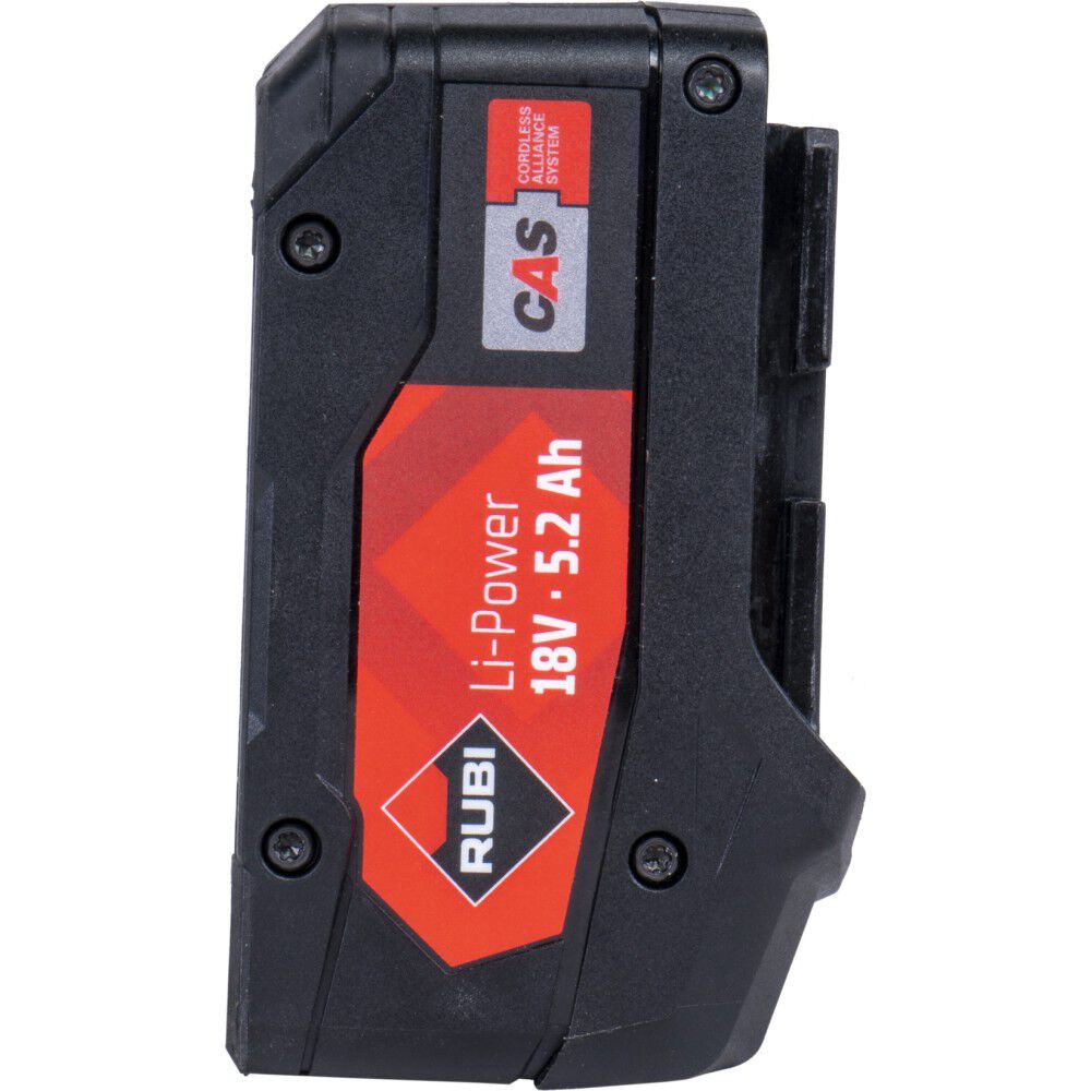 Rubi Tools Promotional RUBIMIX E-10 CAS 18V 5.2Ah Power Tool Battery Pack with Fuel Indicator, large image number 5