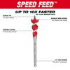 Milwaukee 4 Pc Speed Feed Wood Bit Set, small image number 4