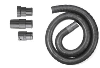 Vacmaster 2-1/2in Universal Fit Hose with Adapters 7 Feet