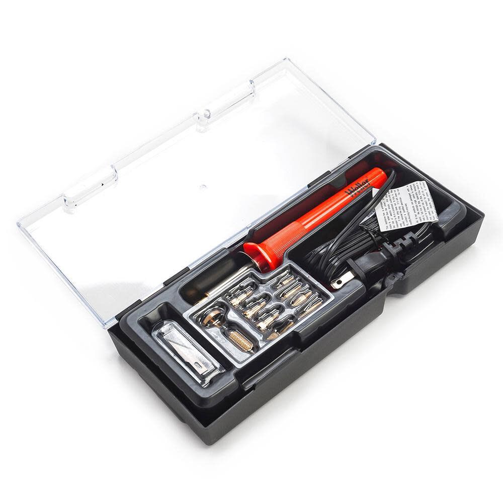 Weller 15Piece Wood Burning Kit WSB25WB Acme Tools