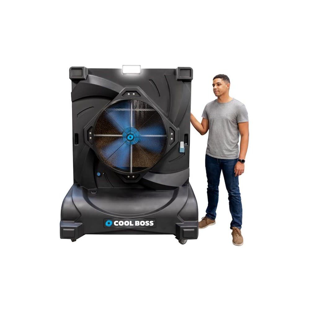Cool Boss CB-28L 110V 10645 Cfm 2125 Sq. ft Evaporative Cooler, large image number 2