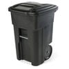 Toter 48 Gallon Trash Can with Smooth Wheels and Lid, small image number 1