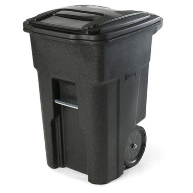 Toter 48 Gallon Trash Can with Smooth Wheels and Lid