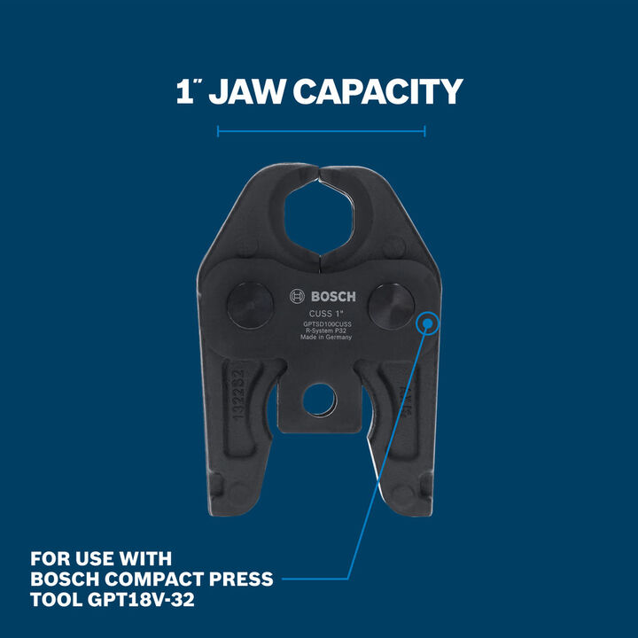 Bosch 1 Inch Standard Press Jaw, large image number 4
