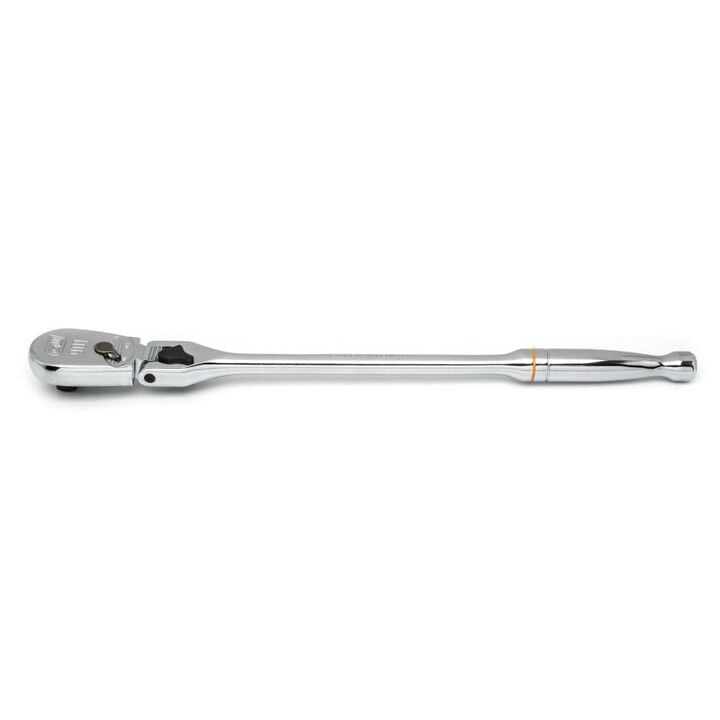 GEARWRENCH 1/2in Drive 90-Tooth Locking Flex Head Teardrop Ratchet 17in, large image number 2