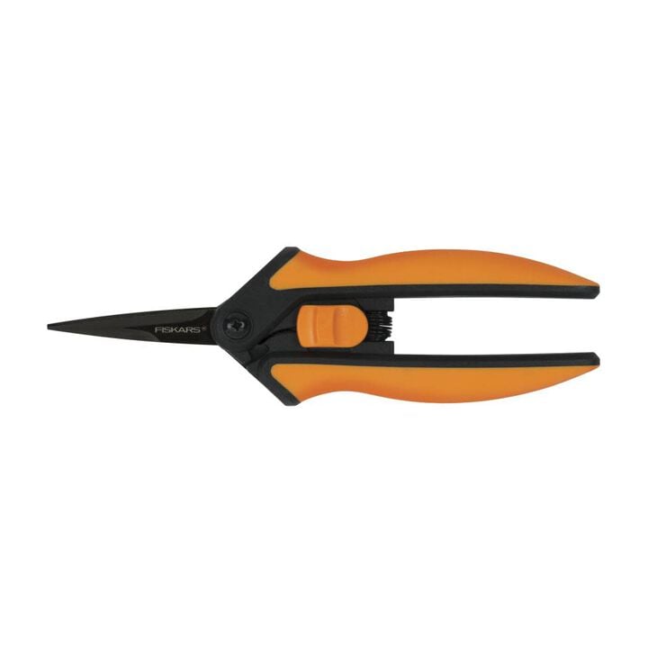 Fiskars Pruning Snips Micro Tip Precision Ground Coated Steel, large image number 0