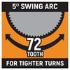 Crescent Combination Wrench 34mm 72 Tooth 12 Point Ratcheting, small image number 5