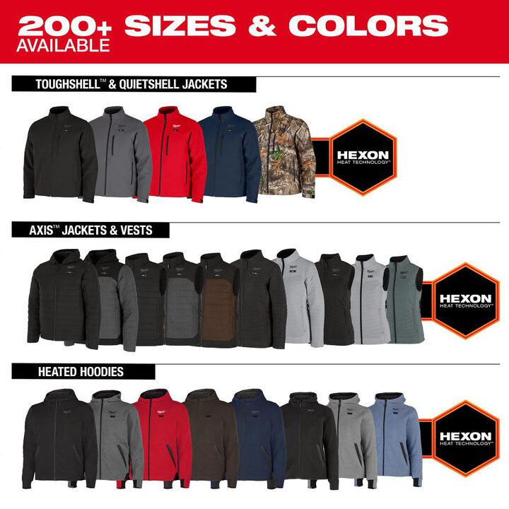 Milwaukee M12 Heated Hoodie, large image number 10