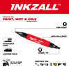 Milwaukee INKZALL Double-Sided Jobsite Fine Point and Chisel Tip Marker Black, small image number 2