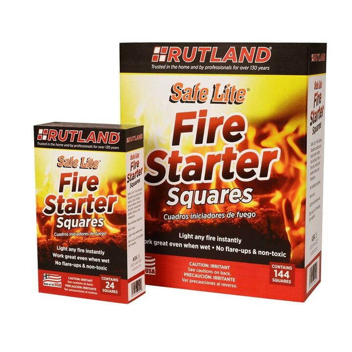 Rutland Safe Lite Fire Starter Square 24pc, large image number 3