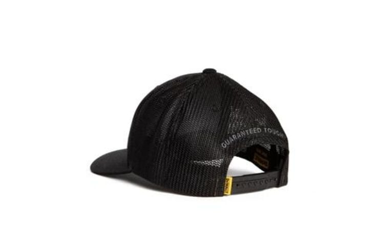 DEWALT Oakdale Trucker Hat with Patch in BLACK with BLACK MESH - OSFA, large image number 1