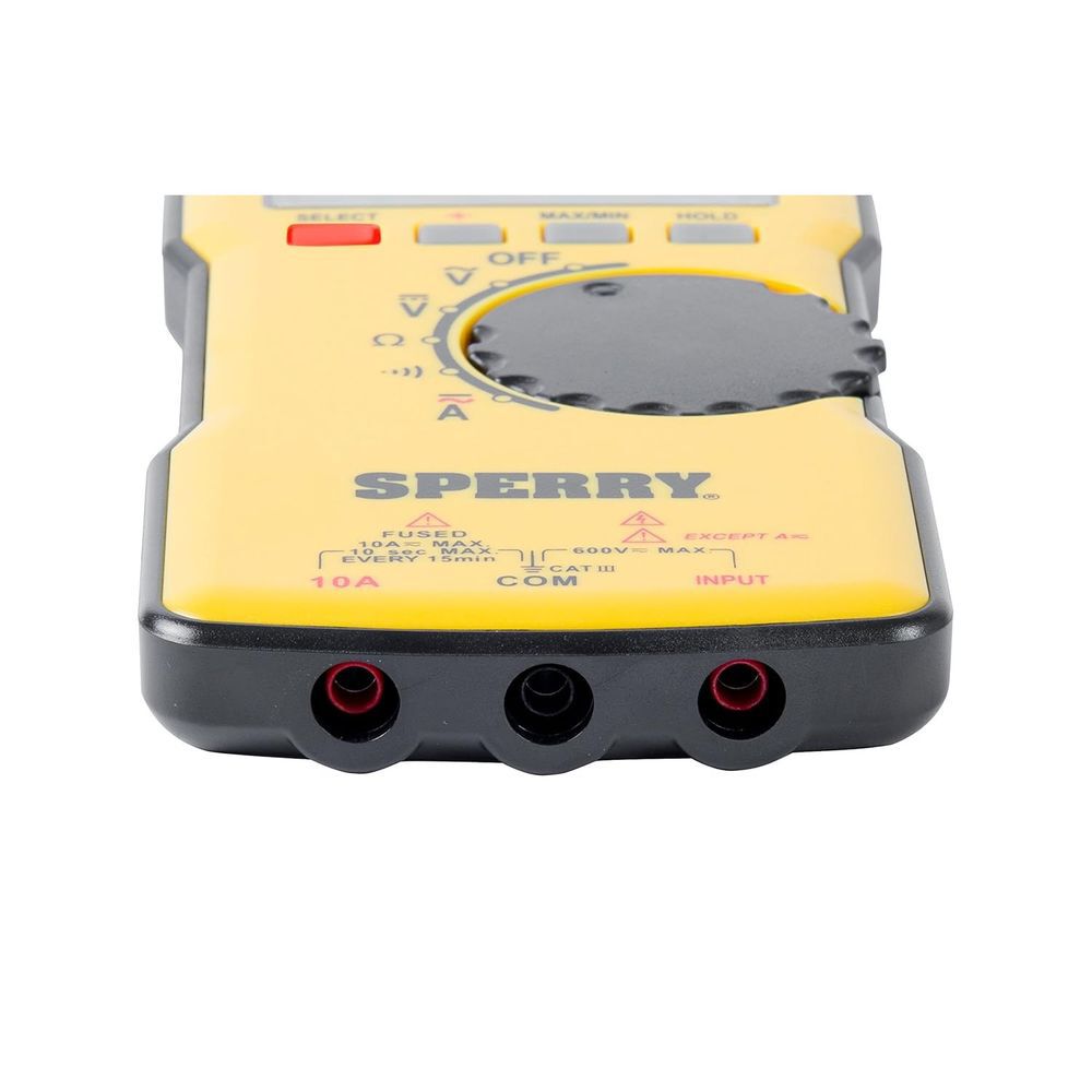 Gardner Bender 600VAC Battery-Powered Autoranging Ultra-Thin Digital Multimeter, large image number 4