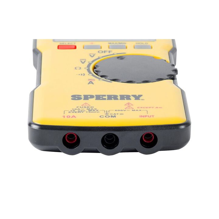 Gardner Bender 600VAC Battery-Powered Autoranging Ultra-Thin Digital Multimeter, large image number 3