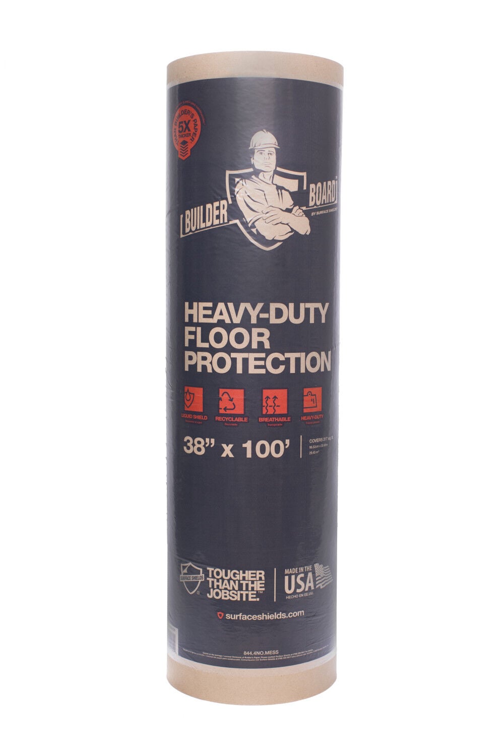 Surface Shield Builder Board, 38 Inch  x  100 Ft., large image number 1