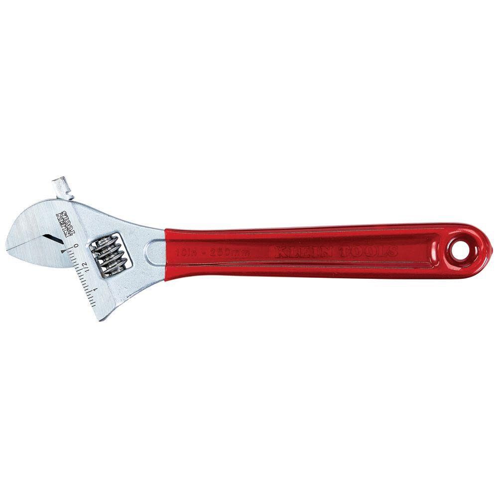 Klein Tools 10 Inch Precision Adjustable Wrench, large image number 7