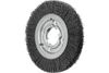 Pferd Crimped Wire Wheel Brush 8 Inch Dia Medium Face .012 Carbon Steel 2 Inch Keyed Arbor, small image number 1