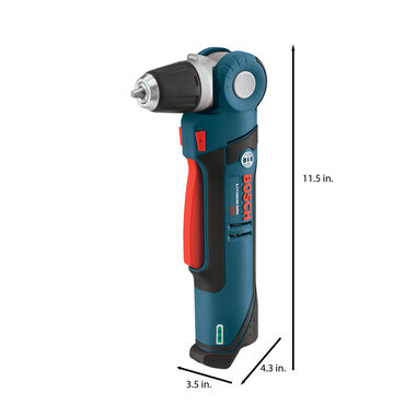 Bosch 12V Max 3/8in Angle Drill (Bare Tool), large image number 2