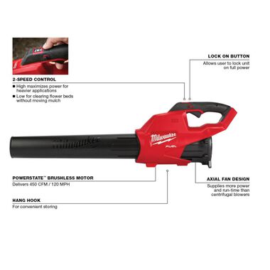 Milwaukee M18 FUEL 2 Tool Outdoor Power Equipment Combo Kit, large image number 4