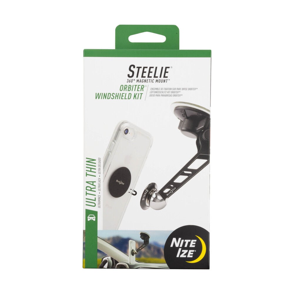 Nite Ize Steelie Orbiter Windshield Mount Kit – STOWK2-01-R8