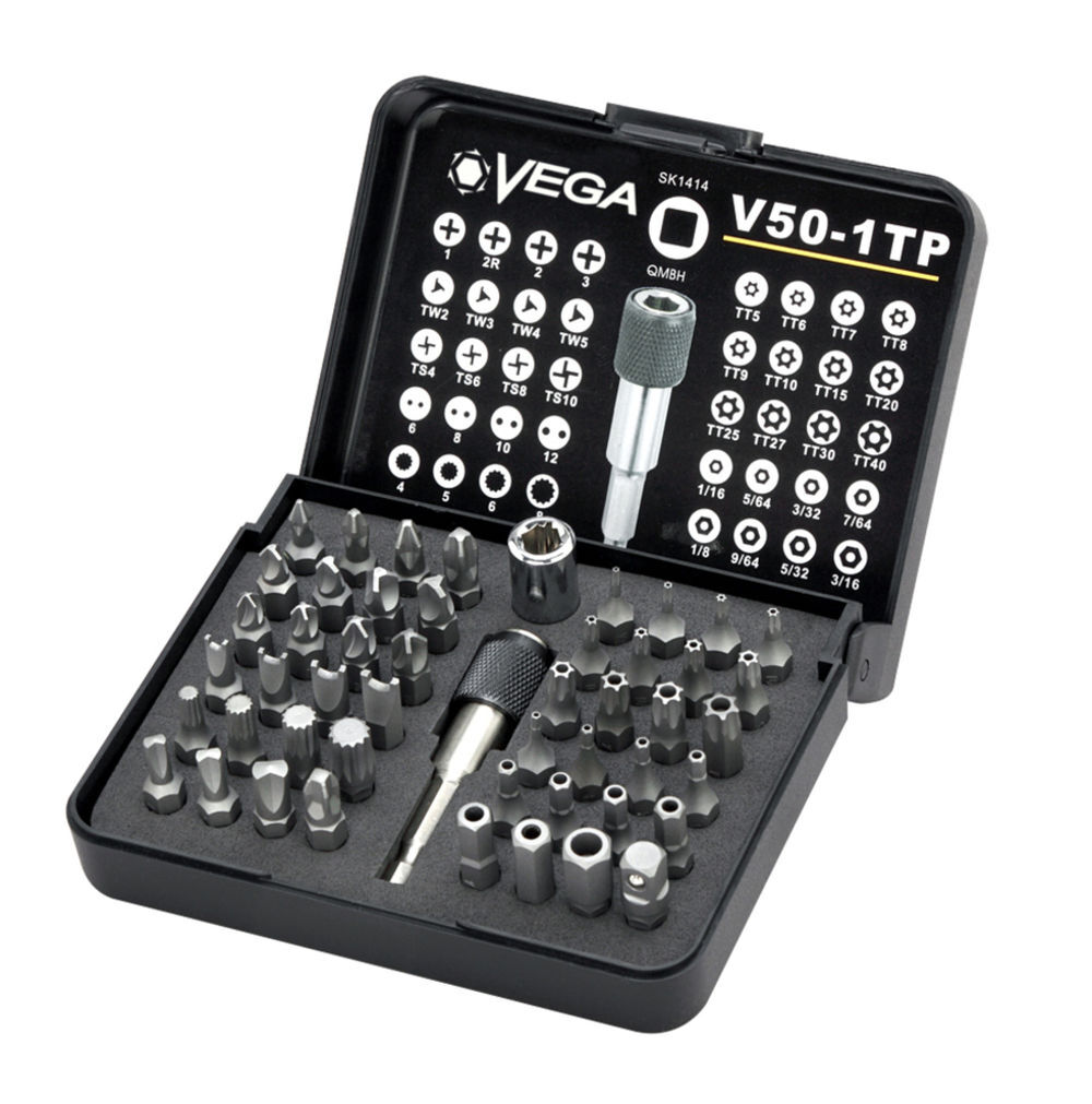 Vega 50pc Driver Bit Set (Tamper), large image number 4