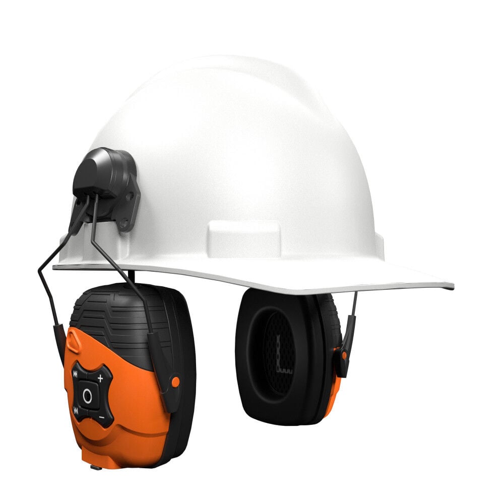 ISOtunes Link 2.0 21 dB NRR Bluetooth Enabled Helmet Mount Earmuff, large image number 1