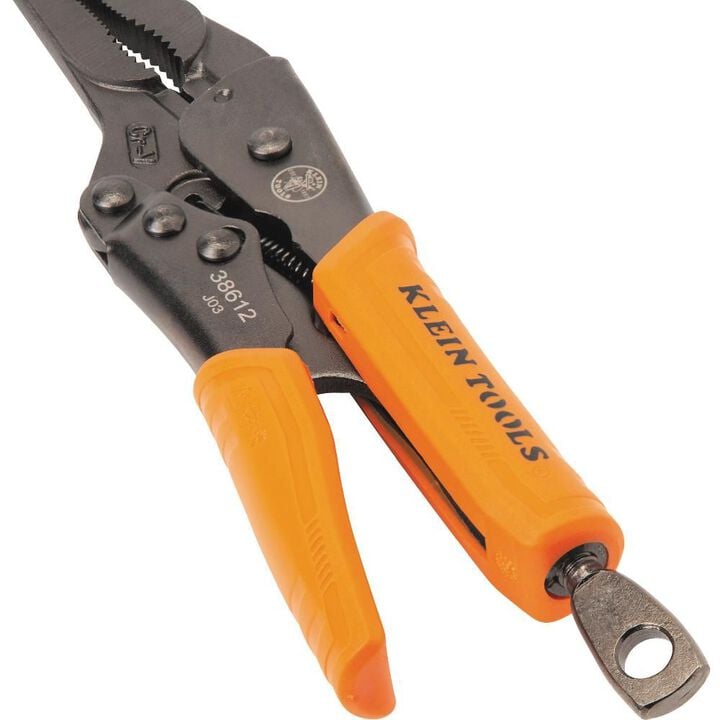 Klein Tools 2-Piece Long Nose Locking Pliers Set, 6- and 9-Inch, large image number 5