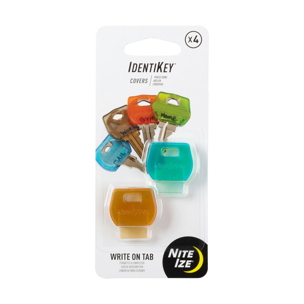 Nite Ize IdentiKey Covers Assorted Colors 4 Pieces, large image number 1