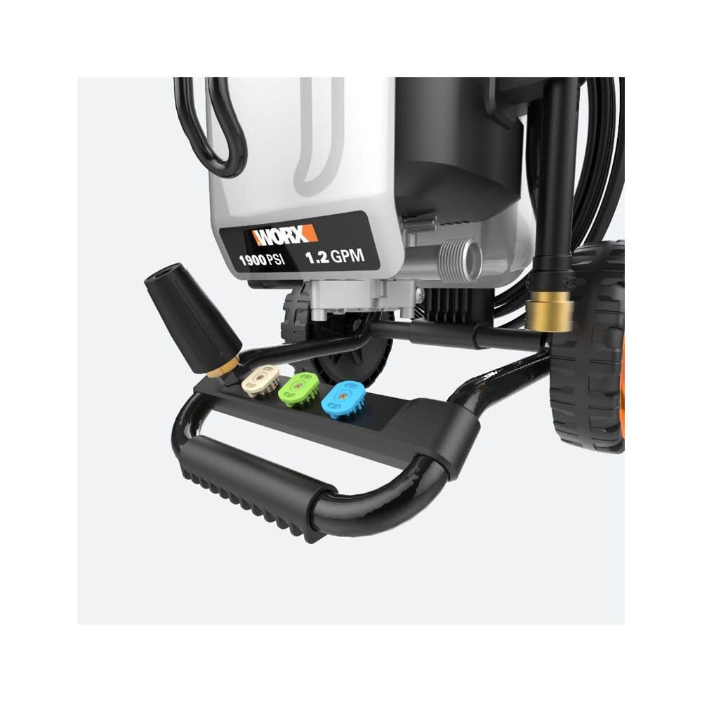 Worx 13A Electric Pressure Washer 1900 Psi/1.2 Gpm WG606 from Worx