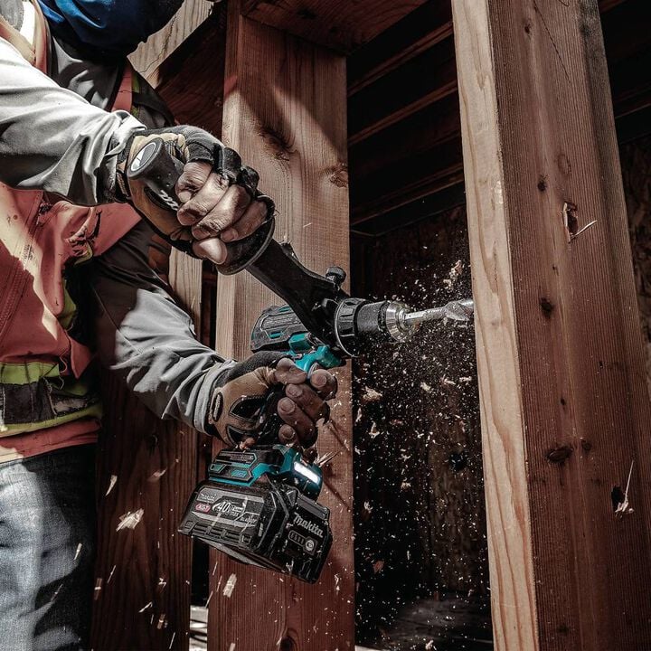 Makita 40V Max XGT 4.0Ah Brushless Cordless 3-Speed 1/2 Inch Hammer Drill Driver Kit, large image number 8