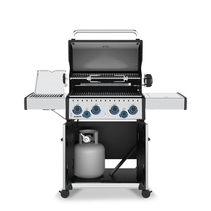 Broil King Baron S 490 Pro IR 4-Burner Natural Gas Grill, large image number 3