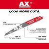 Milwaukee The Ax with Carbide Teeth SAWZALLBlade 6 in. 5T, small