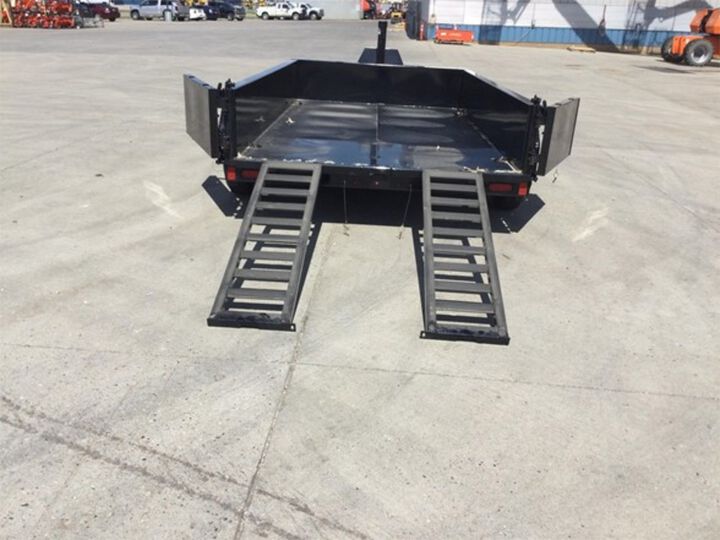 Diamond C MDT 12 Ft Tandem Axle Dump Trailer Used 2024, large image number 7