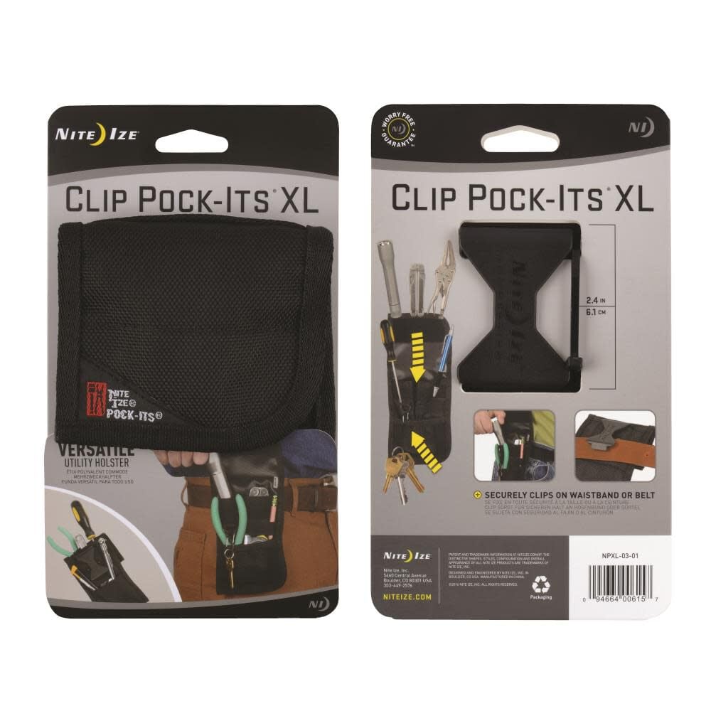 Nite Ize Clip Pock-Its XL Utility Holster - NPXL-03-01 NPXL