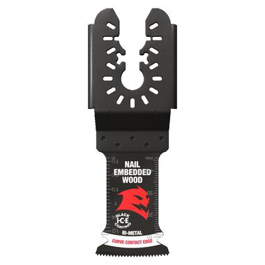 Diablo Tools 1 1/4" Universal Fit Bi Metal Oscillating Blade for Nail Embedded Wood 10pk