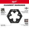 Milwaukee M10-1.50 mm 1-Inch Hex Threading Die, small image number 5