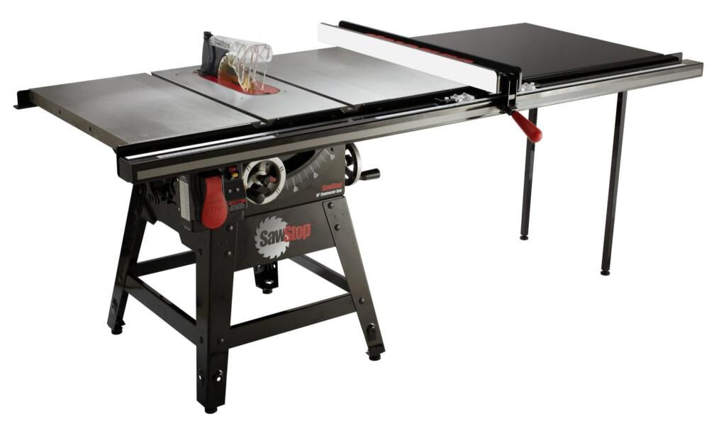 Sawstop 10 Inch 120V 1.75HP 1 Phase Contractor Saw with 52 Inch T-Glide Advance Rip Fence, large image number 2