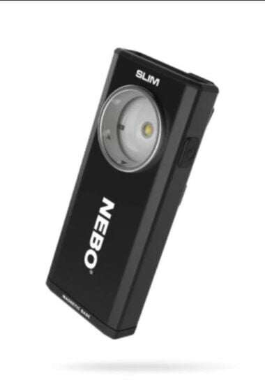Nebo SLIM Pocket Flashlight Rechargeable Black