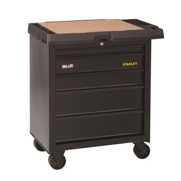 Stanley 31 in. W 100 Series 5-Drawer Mobile Workbench, large image number 1