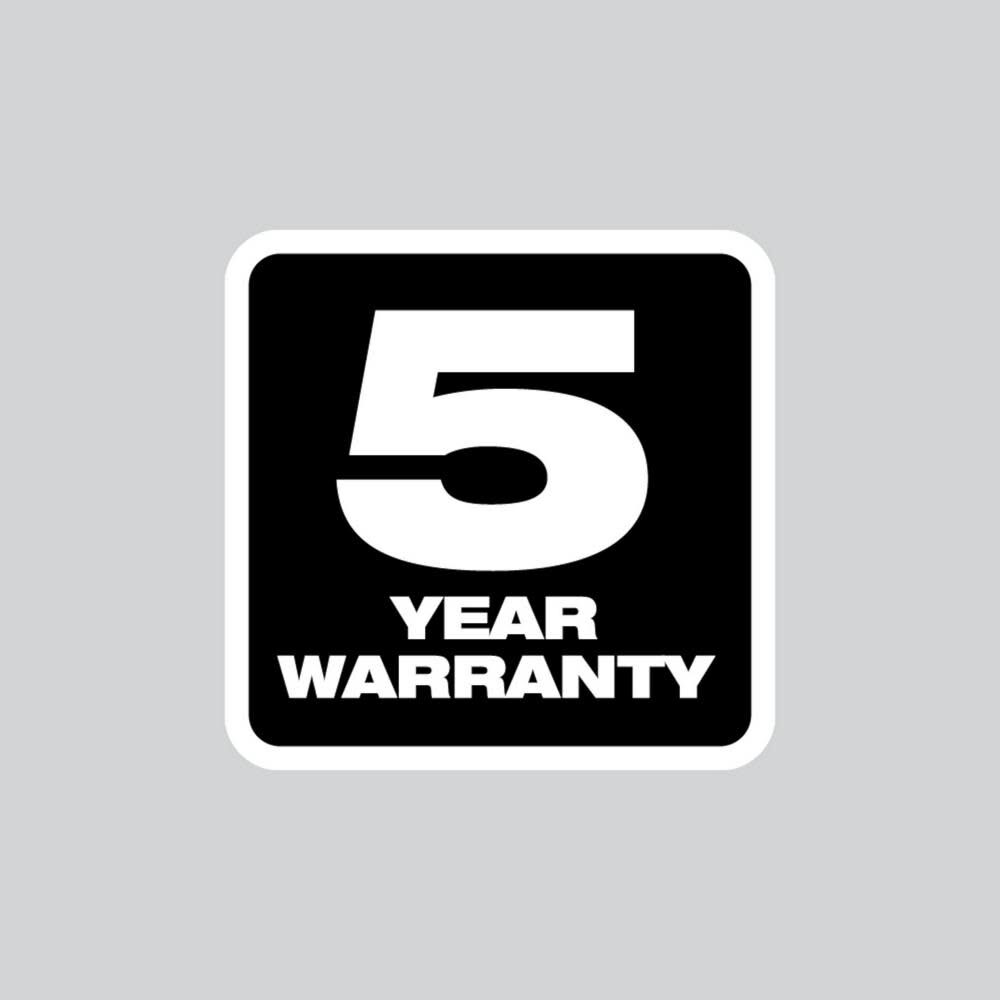 Milwaukee m18 hotsell vacuum warranty