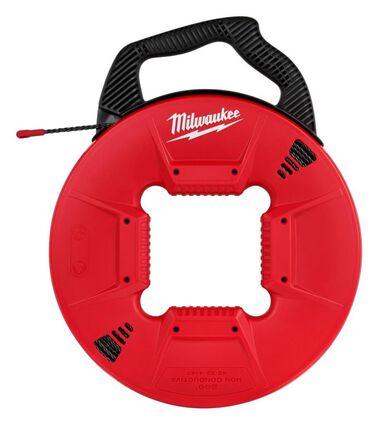 Milwaukee 200 Ft. Polyester Fish Tape with Non-Conductive Tip