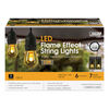 Feit Electric 12 Ft. Length 2W 1800K 7 LED String Lights Amber Flame Effect, small image number 3
