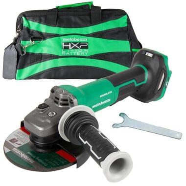 Metabo HPT 36V MultiVolt 6in Angle Grinder Paddle Switch Variable Speed Cordless (Bare Tool)
