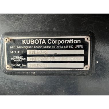 Kubota SVL97-2HFC 3769 cc Diesel Engine Compact Track Loader- 2021 Used, large image number 15
