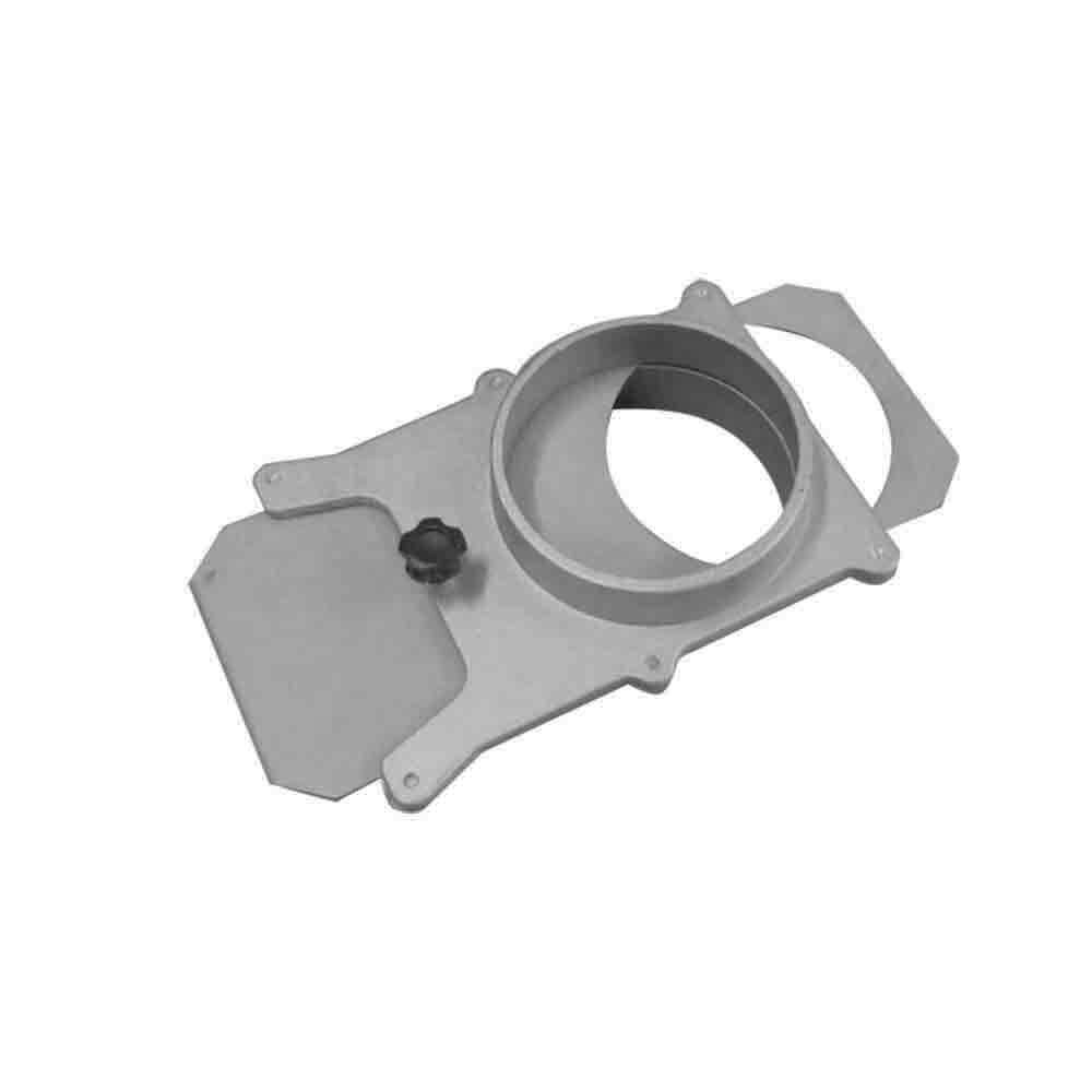 Big Horn 4 Inch Aluminum Self Cleaning Blast Gate For Vacuum/Dust Collector – 11437