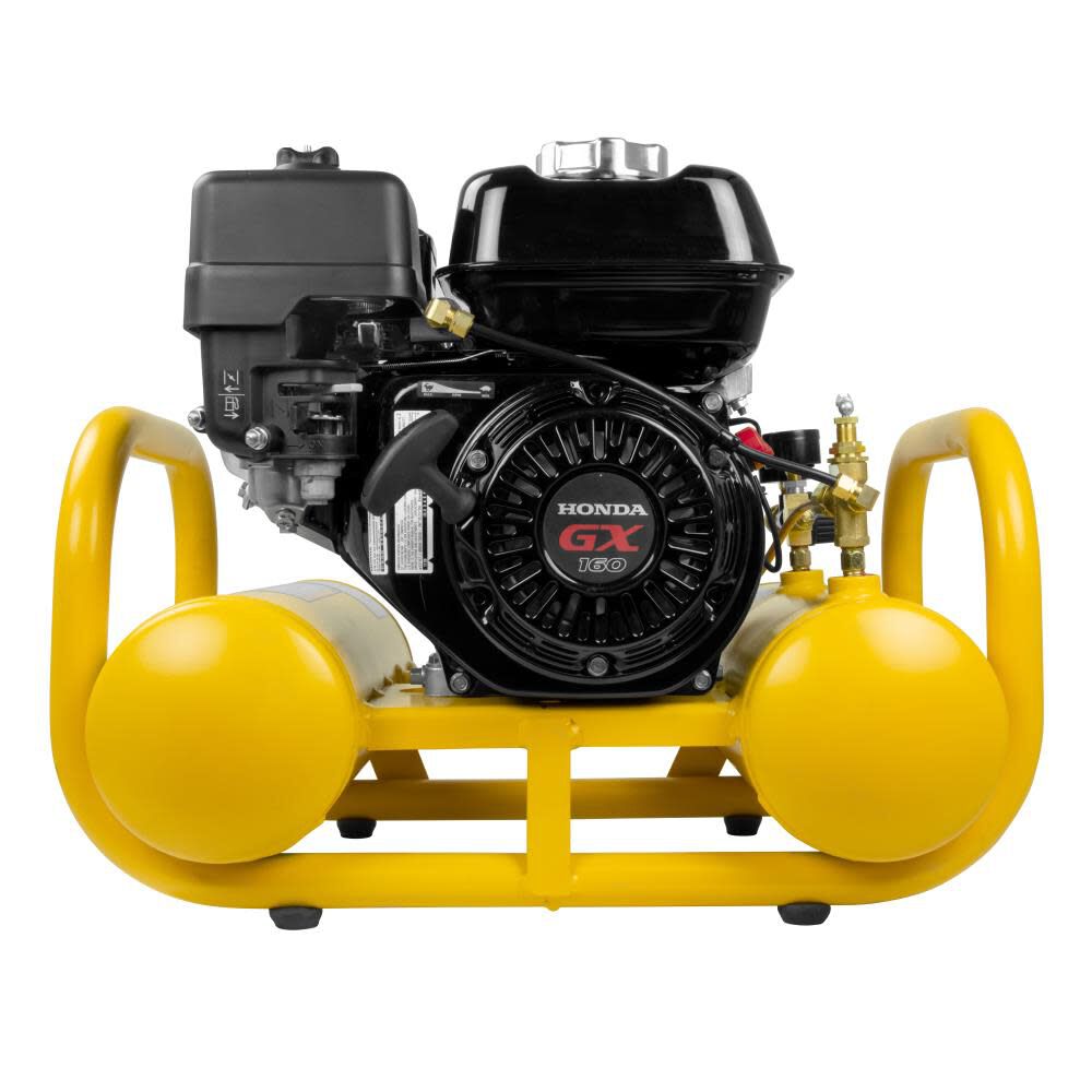 Small portable gas deals powered air compressor